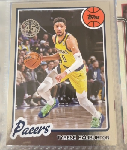 2025-26 Topps 1980-81 Topps #80BK-94 Tyrese Haliburton — front