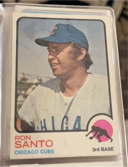 1973 Topps #115 Ron Santo — front