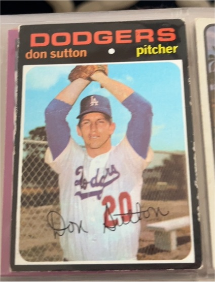 1971 Topps #361 Don Sutton — front