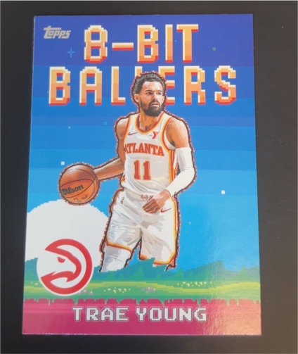 2025-26 Topps Basketball #8B-6 Trae Young 8-Bit Ballers Atlanta Hawks — front