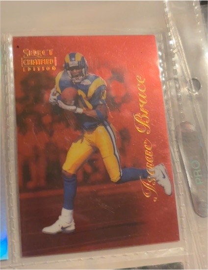 1996 Select Certified Edition #1 Isaac Bruce — front