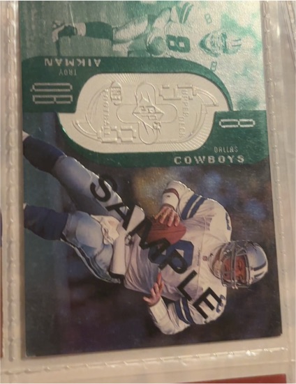 1998 Upper Deck SPx #8 Troy Aikman Sample — front