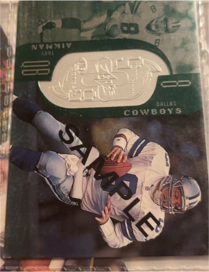 1998 Upper Deck SPx #8 Troy Aikman Sample — front