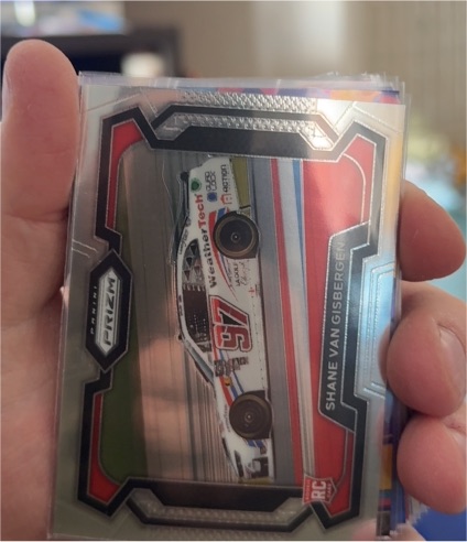 2024 Panini Prizm Racing #87 Shane Van Gisbergen Rookie RC — front