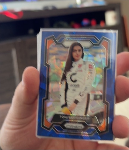 2025 Panini Prizm Racing #37 Toni Breidinger — front