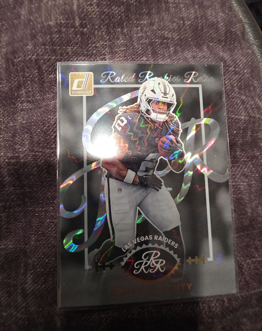 2025 Donruss #10 Ashton Jeanty Rated Rookies Retro — front