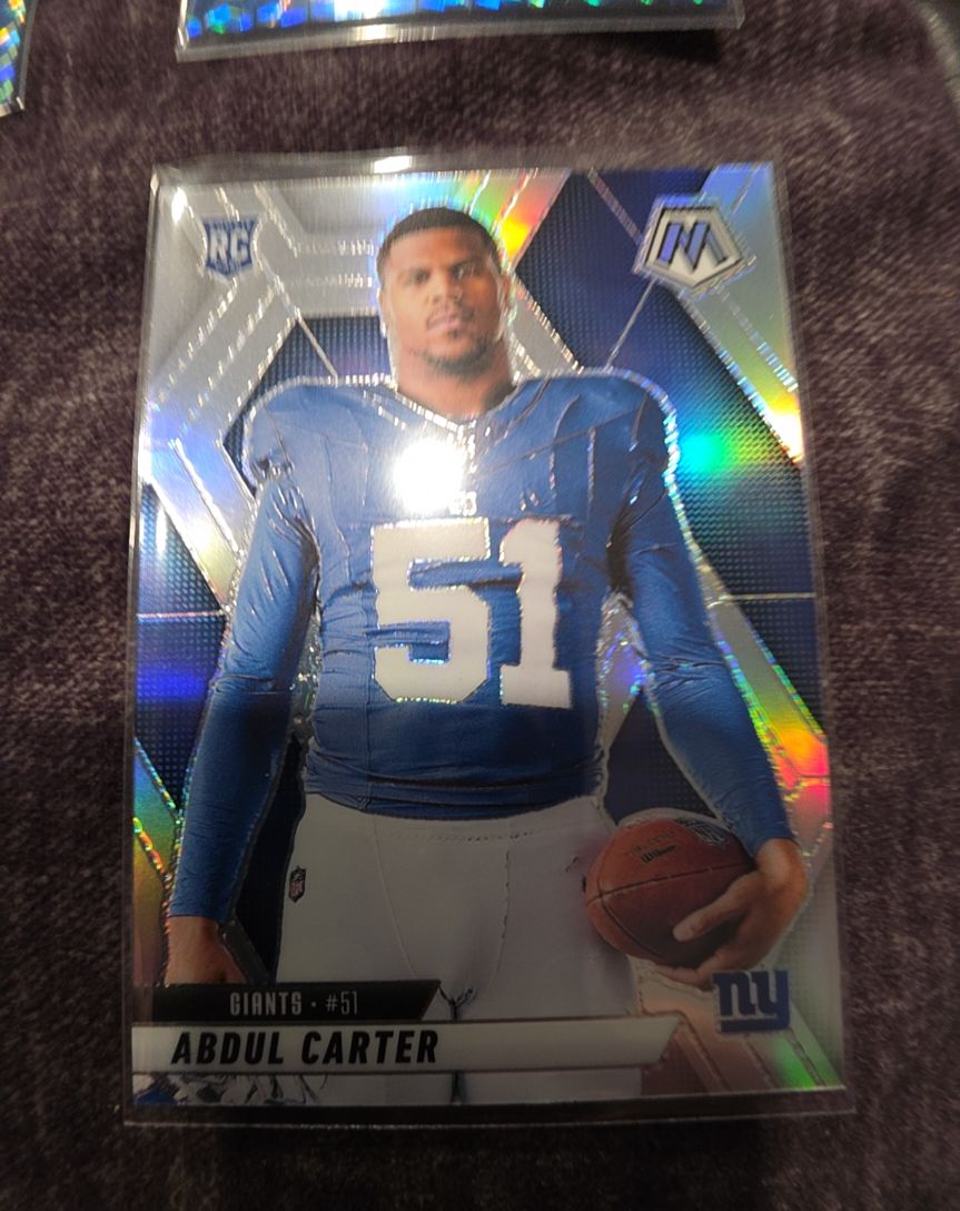 2025 Panini Mosaic #282 Abdul Carter — front