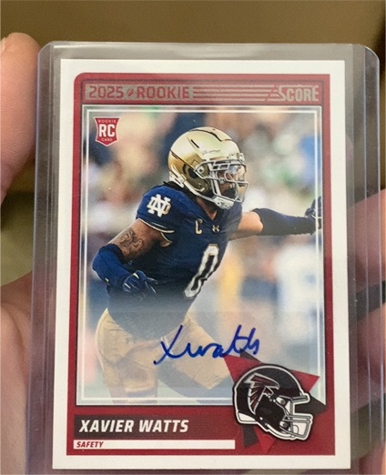 2025 Panini Score #94 Xavier Watts — front