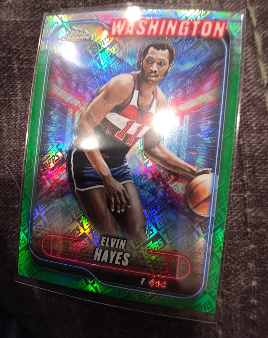 2024-25 Topps Chrome #85 Elvin Hayes — front