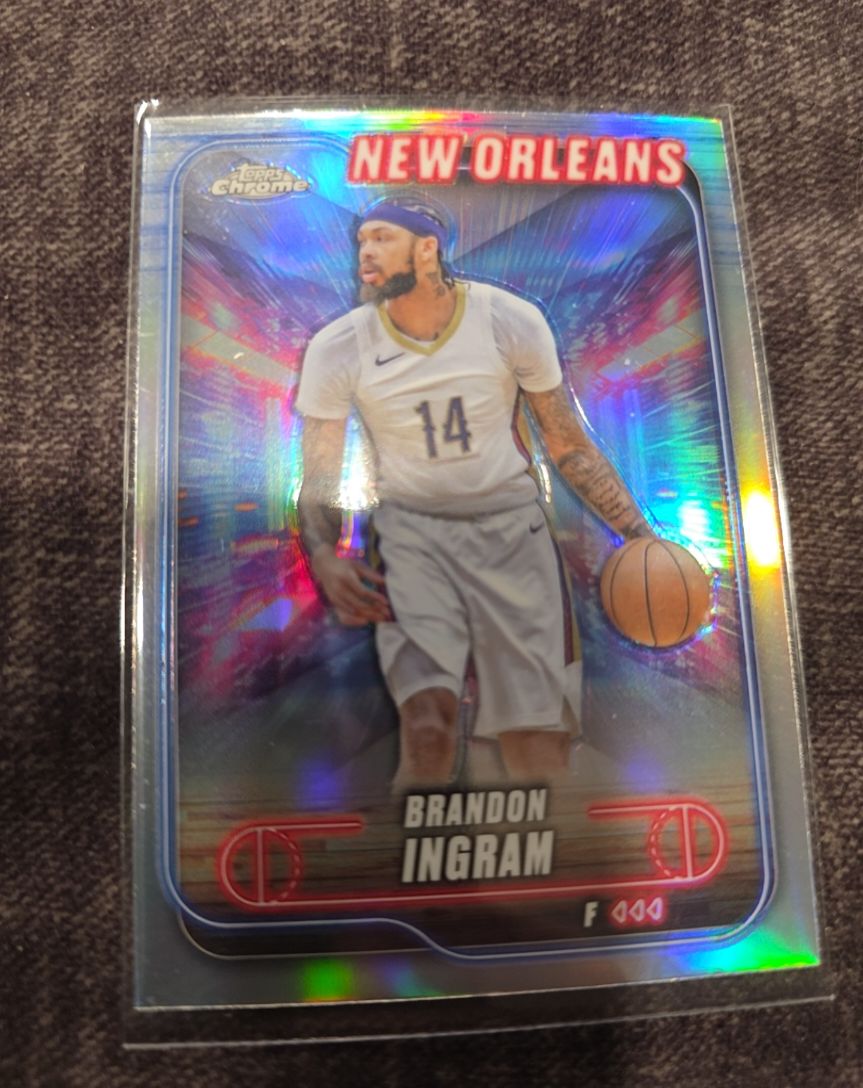 2024-25 Topps Chrome #154 Brandon Ingram — front