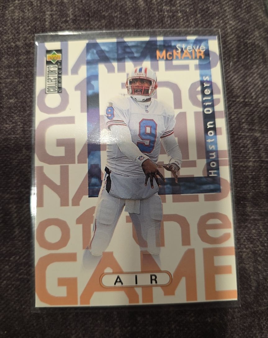 1997 Upper Deck Collector's Choice #70 Steve McNair Houston Oilers — front