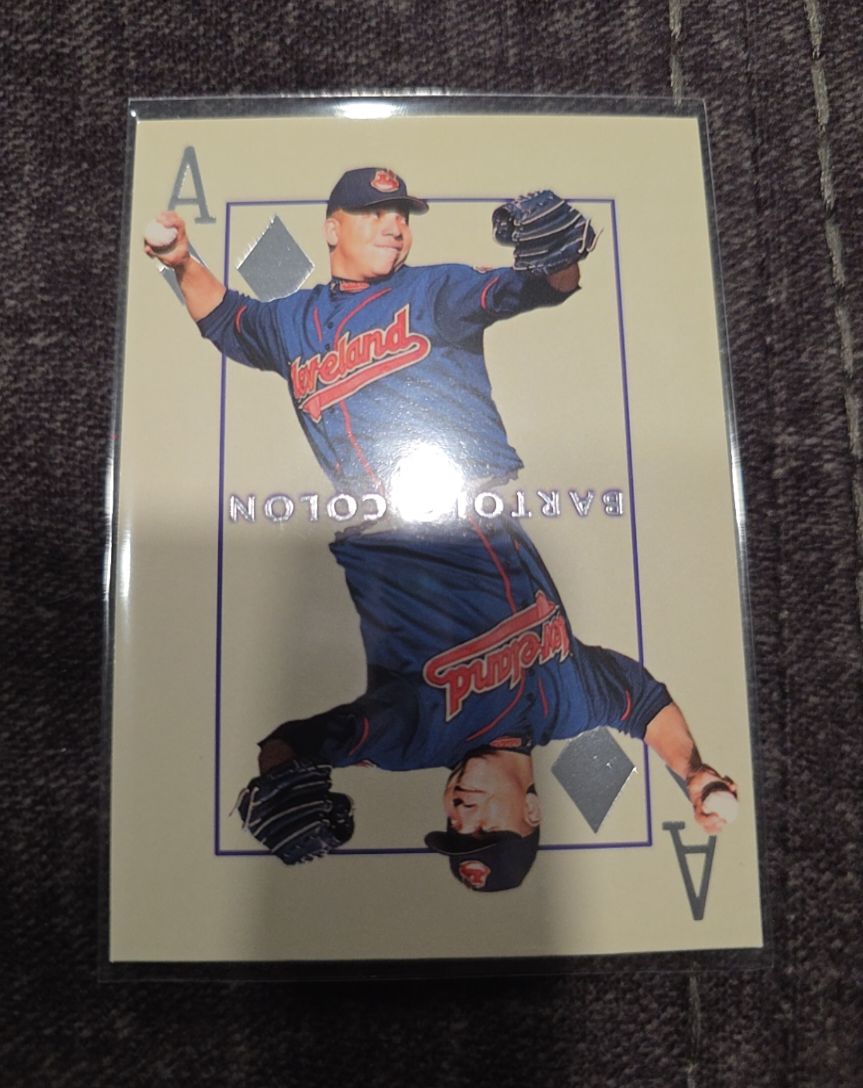 2000 Pacific Invincible Diamond Aces #8 Bartolo Colon — front