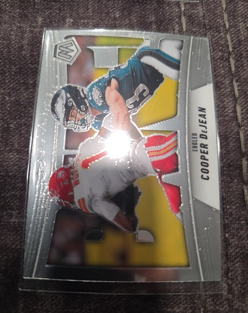 2025 Panini Mosaic Bang! #9 Cooper DeJean — front