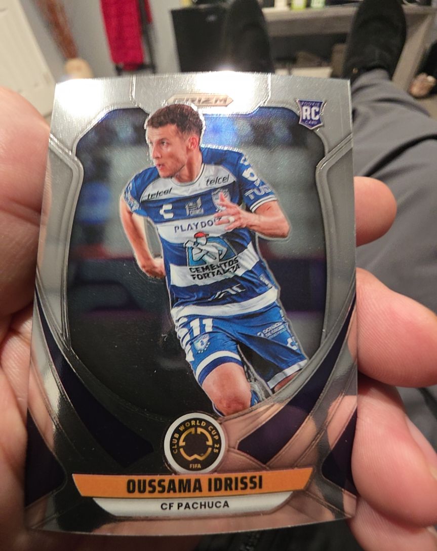 2025 Panini Prizm FIFA Club World Cup #147 Oussama Idrissi — front