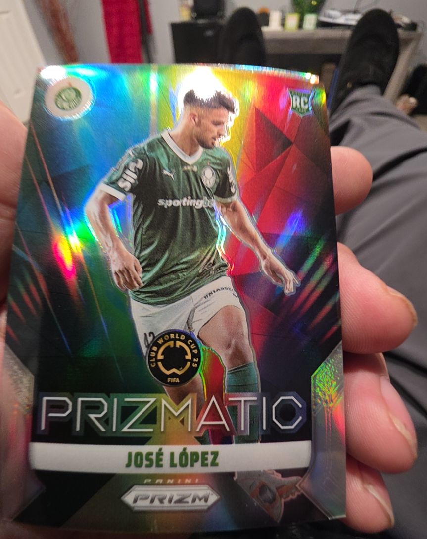 2025 Panini Prizm FIFA Club World Cup #22 José López — front
