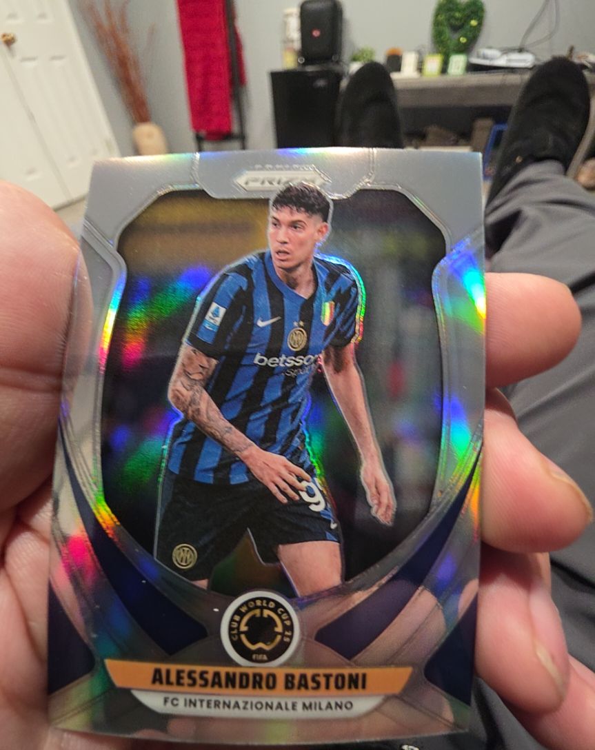 2025 Panini Prizm FIFA Club World Cup #86 Alessandro Bastoni — front