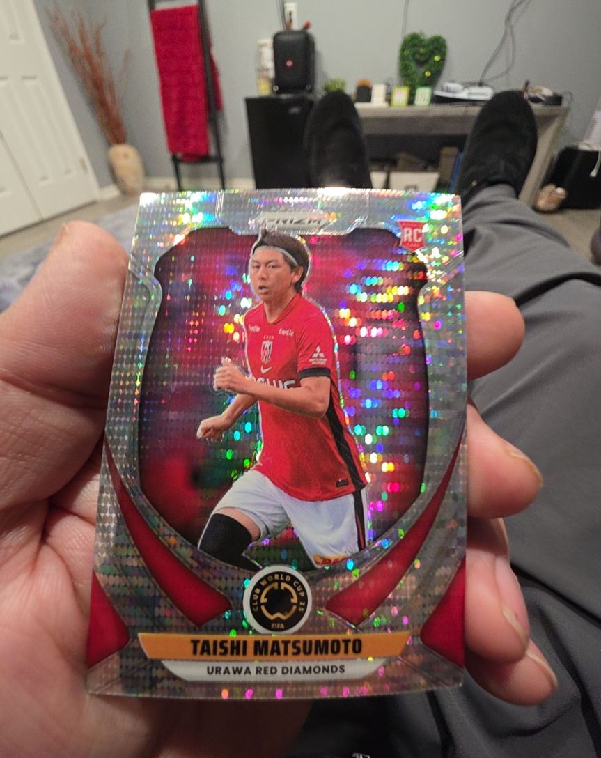 2025 Panini Prizm FIFA Club World Cup #76 Taishi Matsumoto — front