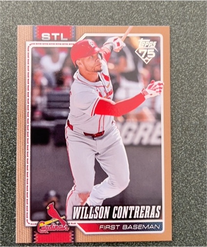 2026 Topps Series 1 #180 Willson Contreras — front