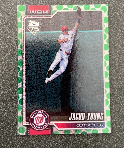 2026 Topps Series 1 #210 Jacob Young — front