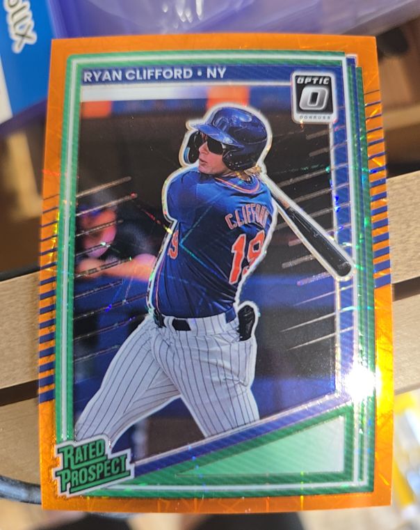 2025 Panini Donruss Optic #198 Ryan Clifford — front