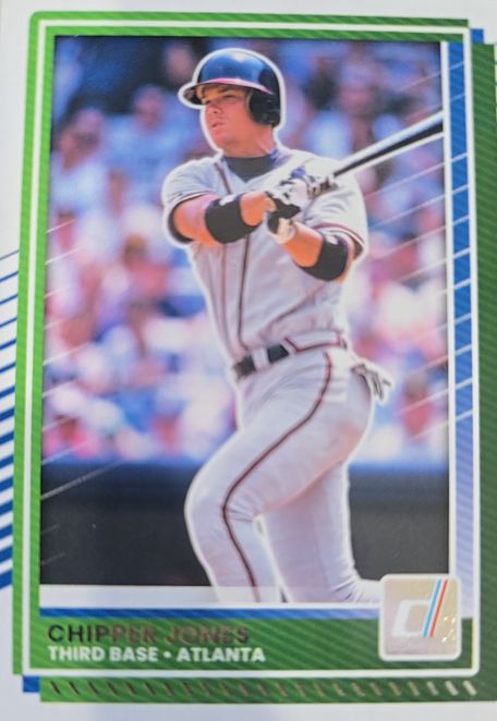 2025 Panini Donruss #92 Chipper Jones — front