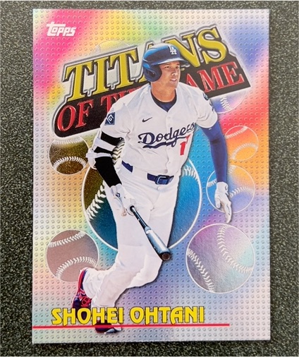 2026 Topps Series 1 #TOG-1 Shohei Ohtani Titans of the Game — front