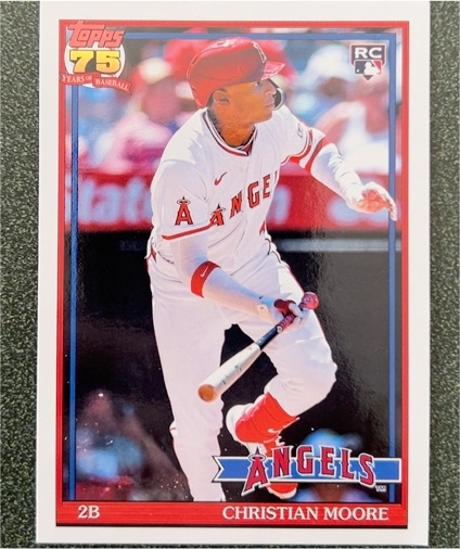 2026 Topps Series 1 #T91-46 Christian Moore — front