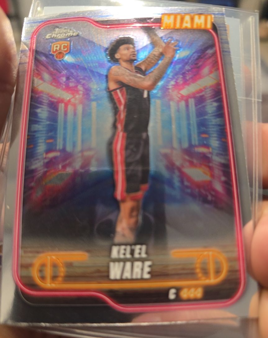 2024-25 Topps Chrome #103 Kel'el Ware — front