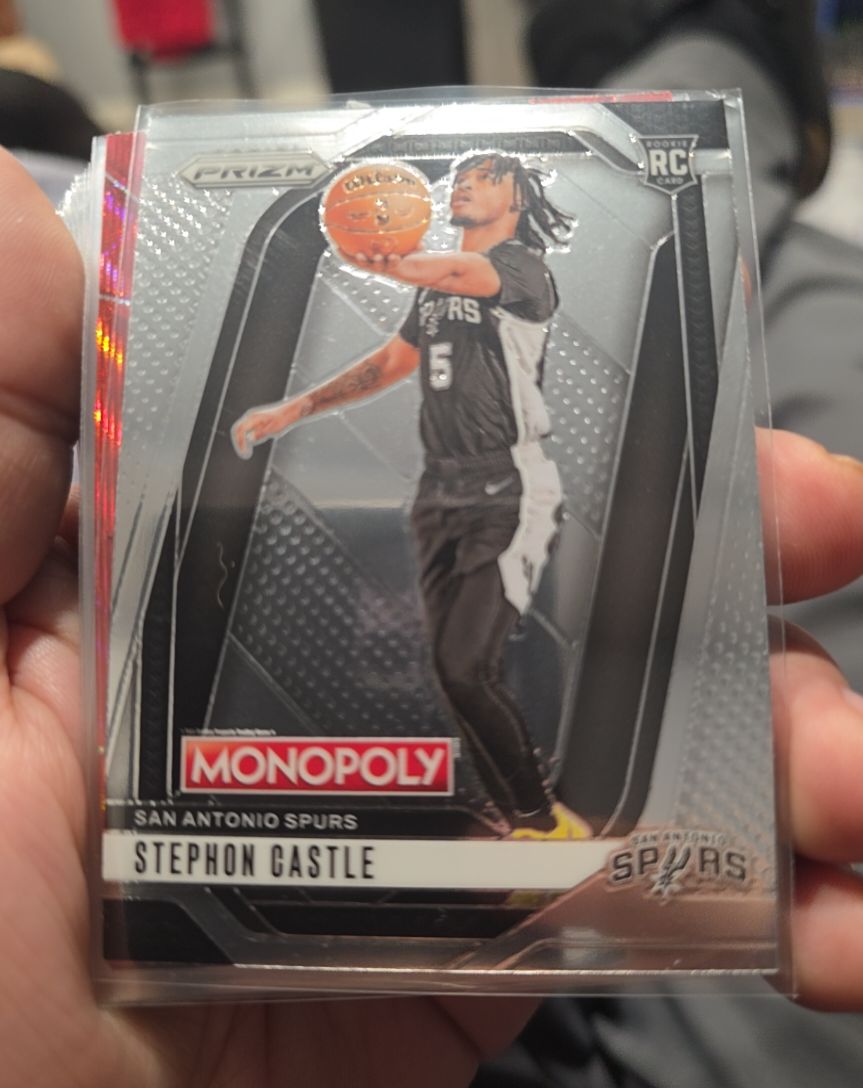 2024-25 Panini Prizm Monopoly #75 Stephon Castle — front