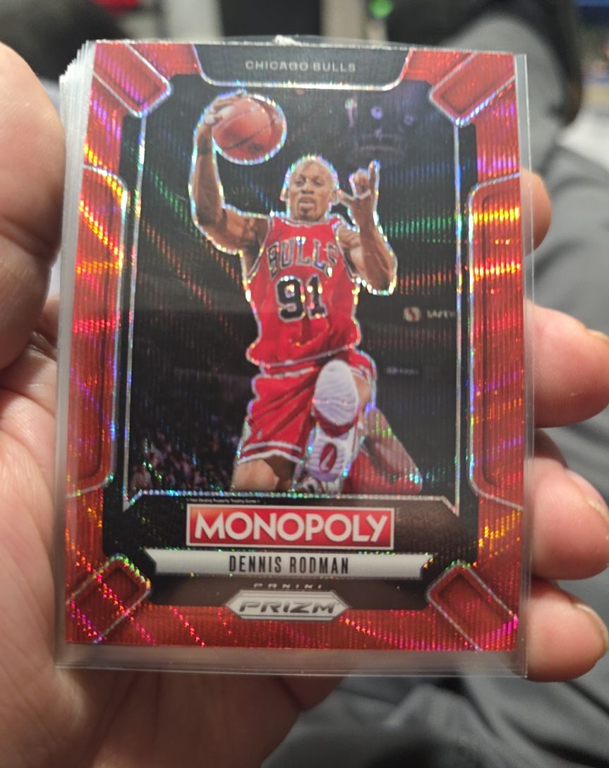 2024-25 Panini Prizm Monopoly #LEG7 Dennis Rodman — front