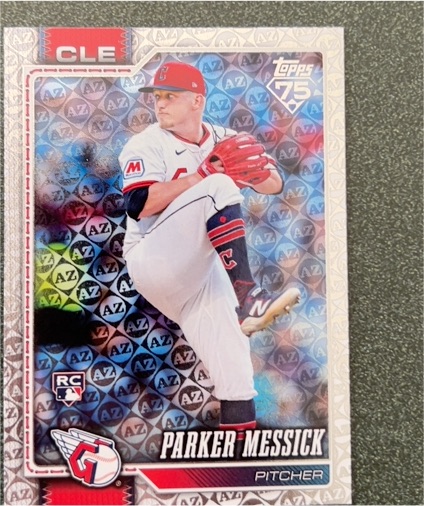 2026 Topps Series 1 #67 Parker Messick — front