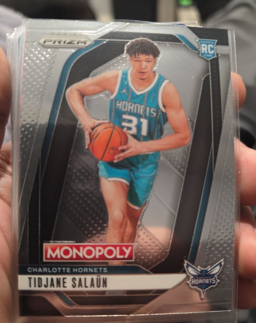 2024-25 Panini Prizm Monopoly #33 Tidjane Salaun — front