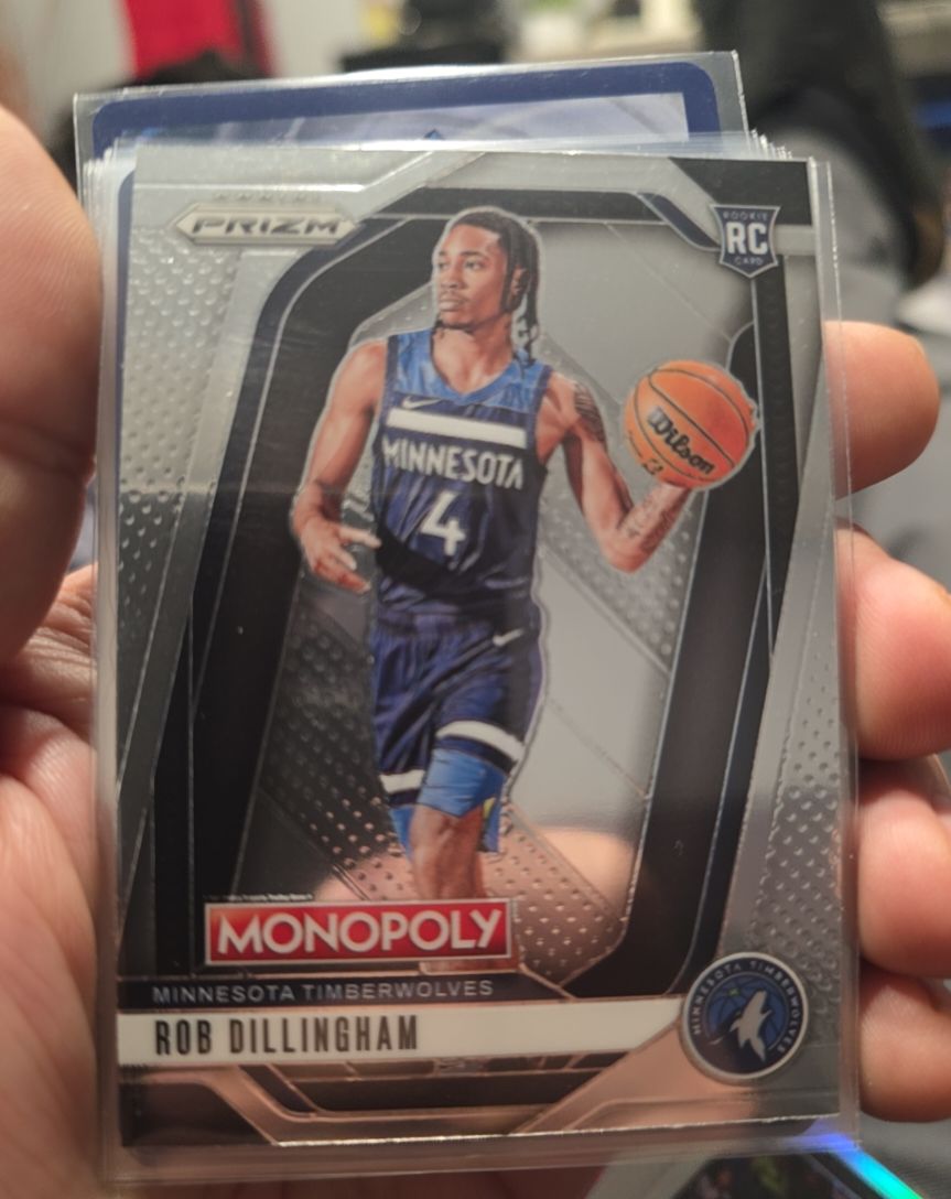 2024-25 Panini Prizm Monopoly #90 Rob Dillingham — front