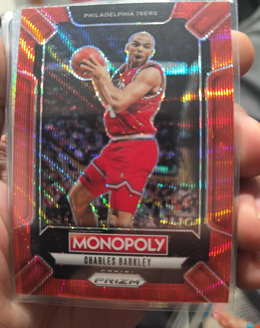 2024-25 Panini Prizm Monopoly #LEG6 Charles Barkley — front