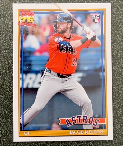 2026 Topps Series 1 #T91-56 Jacob Melton — front