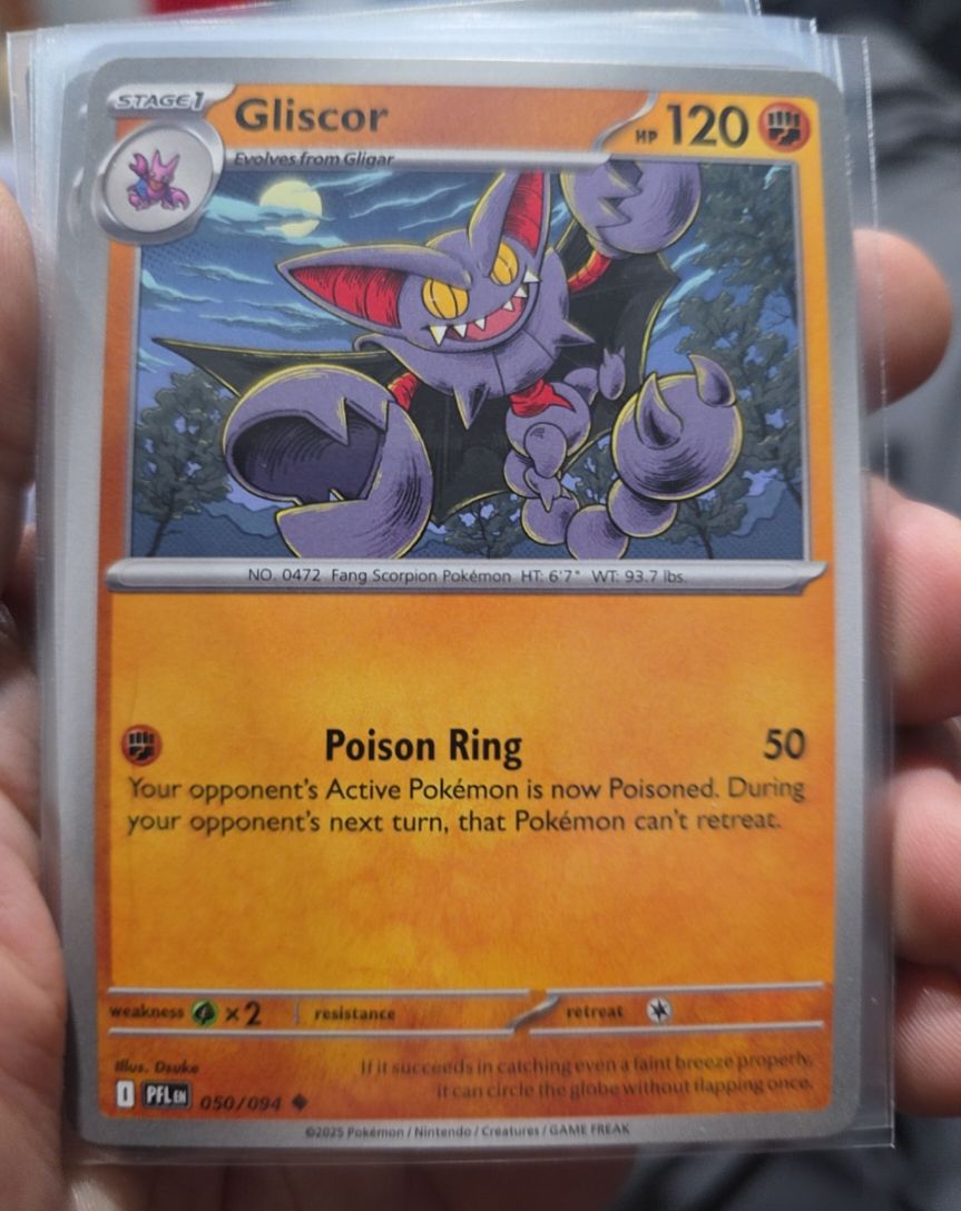 2025 Pokémon #050 Gliscor — front