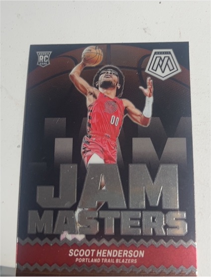 2023-24 Panini Mosaic #13 Scoot Henderson Jam Masters — front