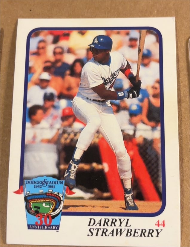 1991 Sports Educational #44 Darryl Strawberry — front