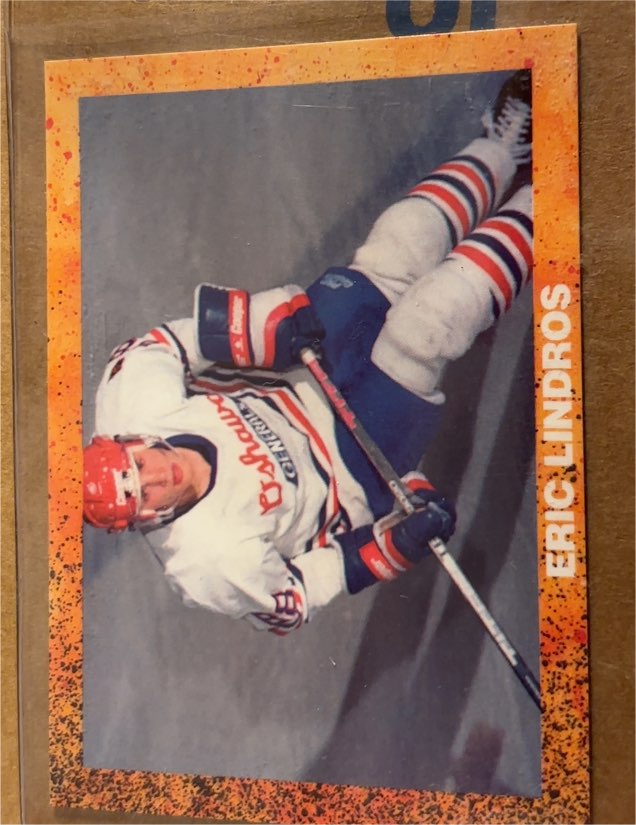 1989-90 7th Inning Sketch #196 Eric Lindros — front