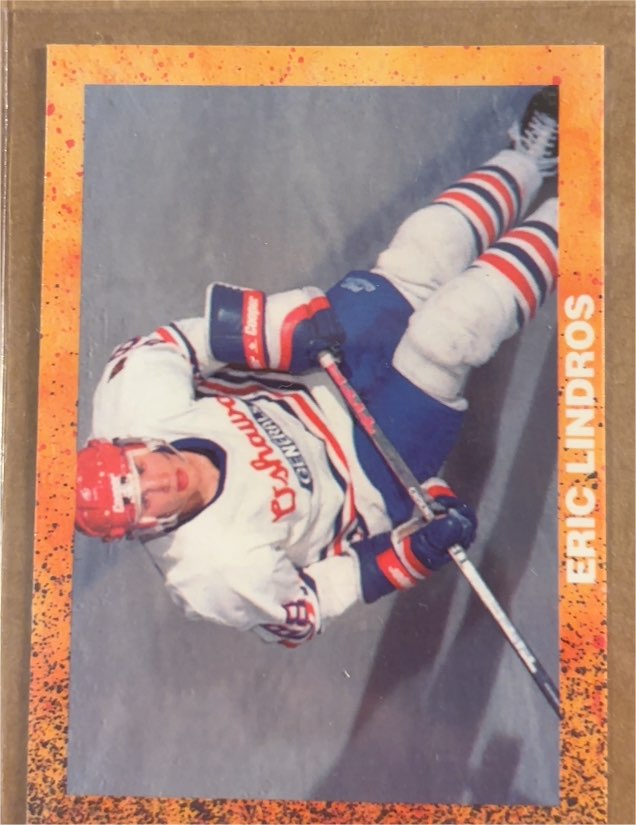 1989-90 7th Inning Sketch #196 Eric Lindros — front