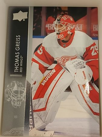 2021-22 Upper Deck Series 1 #65 Thomas Greiss — front