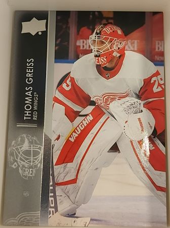 2021-22 Upper Deck Series 1 #65 Thomas Greiss — front