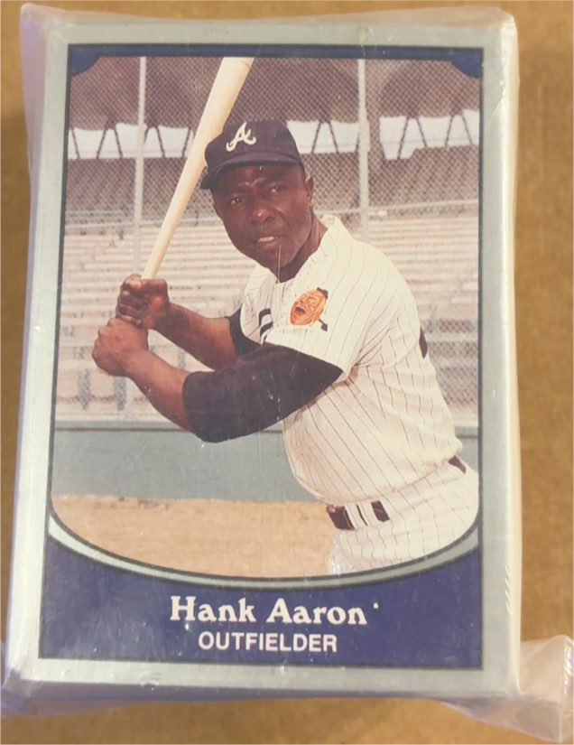 1990 Pacific Legends #1 Hank Aaron — front
