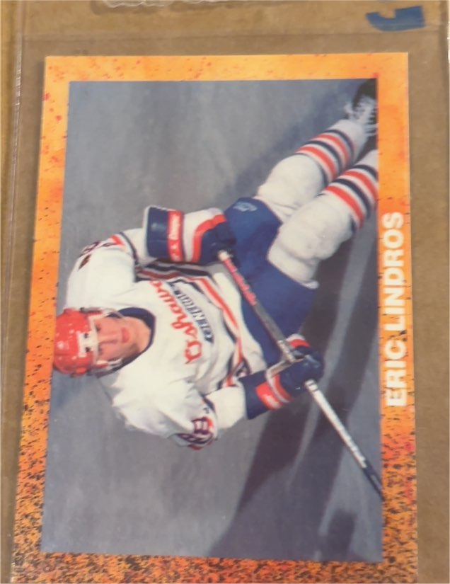 1990 Oddball #NNO Eric Lindros — front