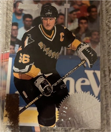 1994-95 Donruss #5 Mario Lemieux — front