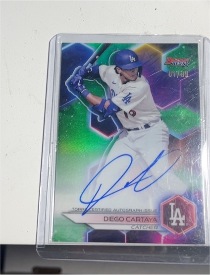 2023 Bowman's Best #B23-DC Diego Cartaya — front