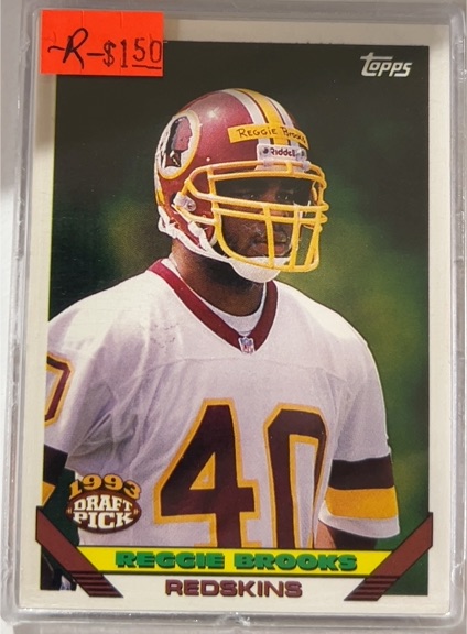 1993 Topps #204 Reggie Brooks — front