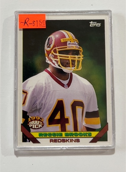 1993 Topps #204 Reggie Brooks — front