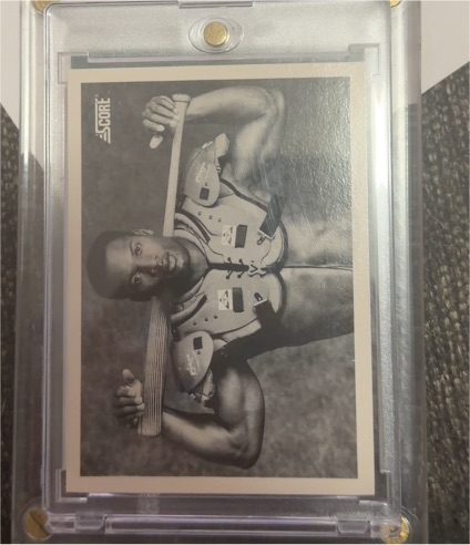 1990 Score #697 Bo Jackson — front