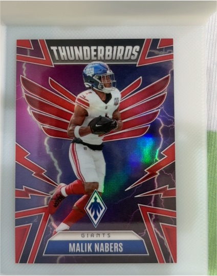 2025 Panini Phoenix Thunderbirds #39 Malik Nabers — front